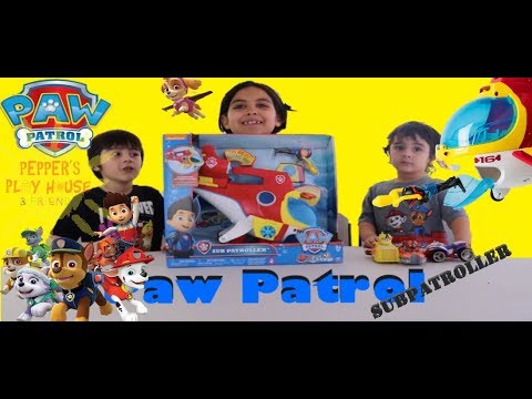 submarino de paw patrol