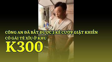Công an đã bắt được 2 kẻ cướp giật khiến cô gái té xỉu ở khu K300