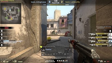 CS:GO De_Mirage - 1v5 Clutch Ace Fail