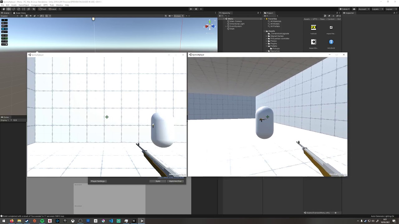 FPS Multiplayer game with Unity dev diary #1 - YouTube