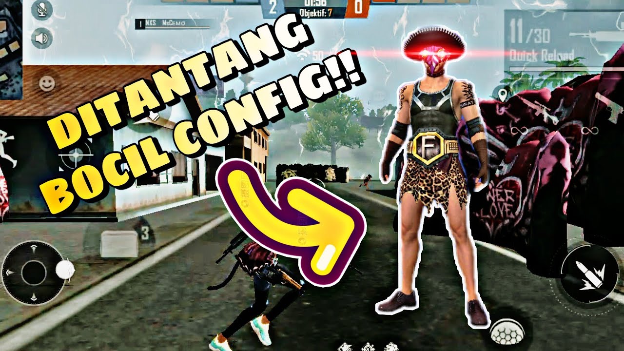 Ditantangin By One Sama Bocil Config Auto Miss Aim Youtube