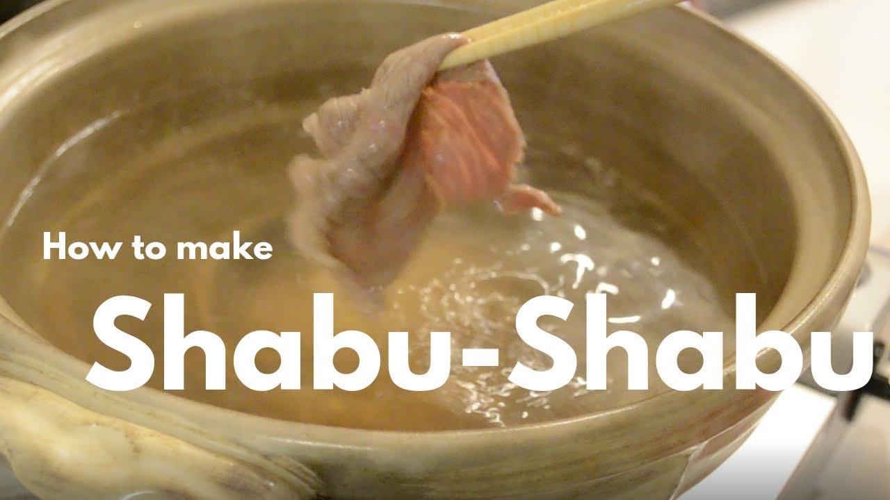 How to make ★Shabu-Shabu★〜しゃぶしゃぶの作り方〜（EP89） | Kitchen Princess Bamboo