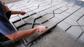 How to Make Concrete Paver Molds from Wood | DIY Concrete Pavers