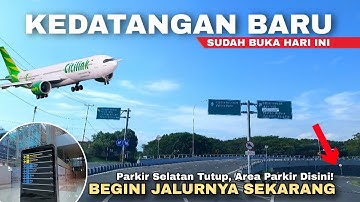 Update Terminal Kedatangan Baru Bandara Sultan Hasanuddin Makassar! Alur Penumpang & Parkir Berubah!