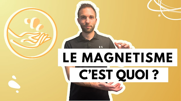 LE MAGNETISME, C'EST QUOI?