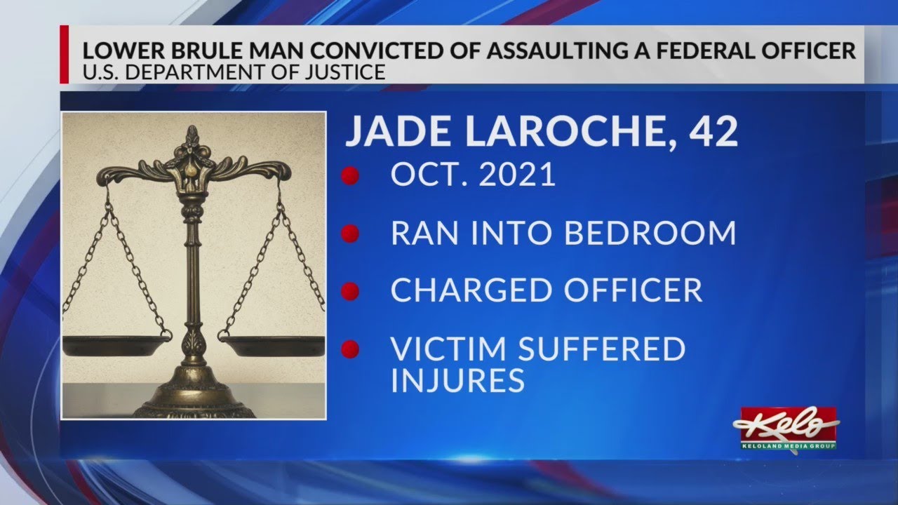 Lower Brule man convicted of assaulting federal officer YouTube