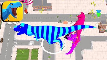 Dinosaur Rampage - All Levels Gameplay Android,ios (Part 8)