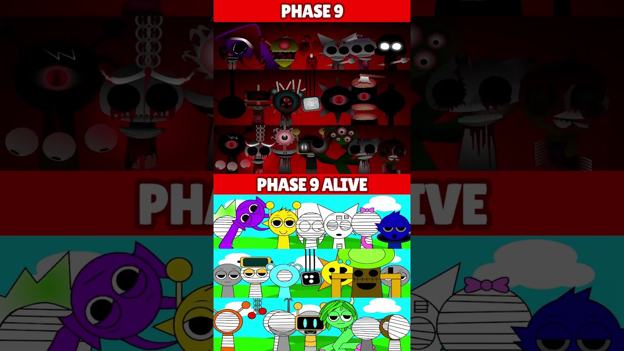 Incredibox Sprunki Phase 9 VS Alive MIX VERSION 