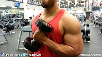 Arm Workout With Chest @hodgetwins