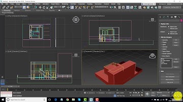 3ds max 2020 - Architectural Visualization - House -T - Part 1 - Pre-Import + Import