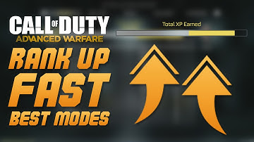Call of Duty: Advanced Warfare - RANK UP FAST - BEST MODES FOR EARNING XP - AW Tips & Tricks