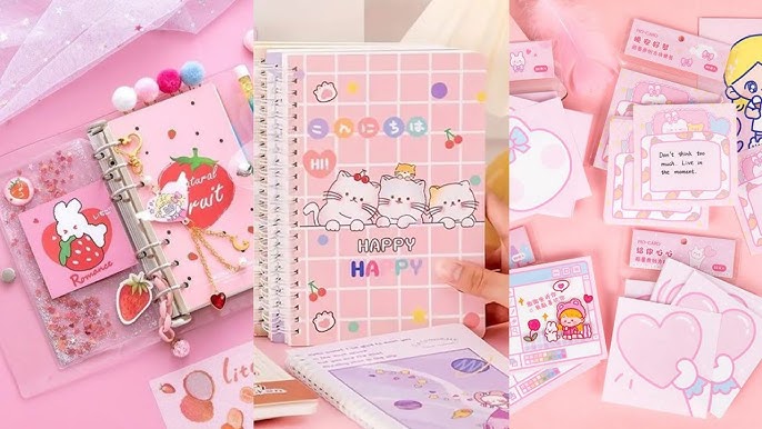 🌈 DIY cute stationery / How to make stationery supplies at home / handmade  stationery/ easy crafts 