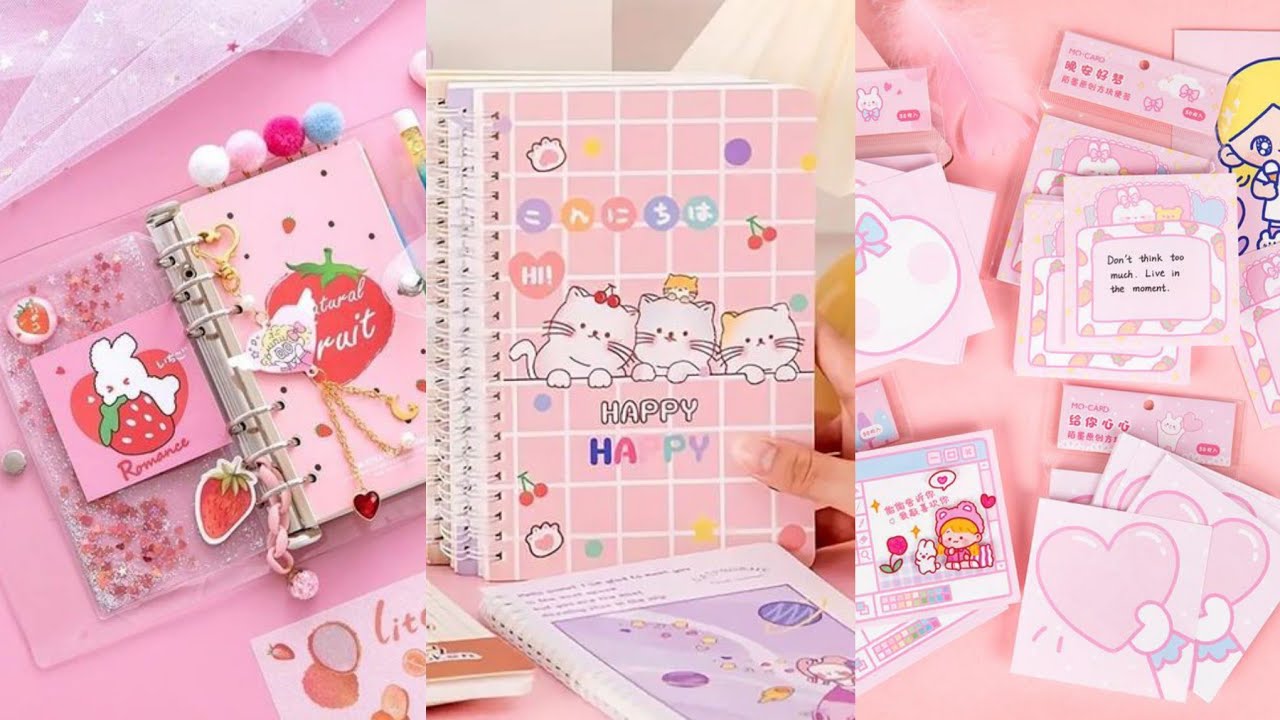 DIY cute stationery / How to make stationery supplies at home ...