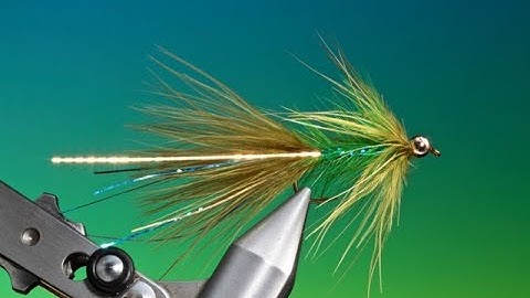Tying a Blue flash damsel nymph with Barry Ord Clarke
