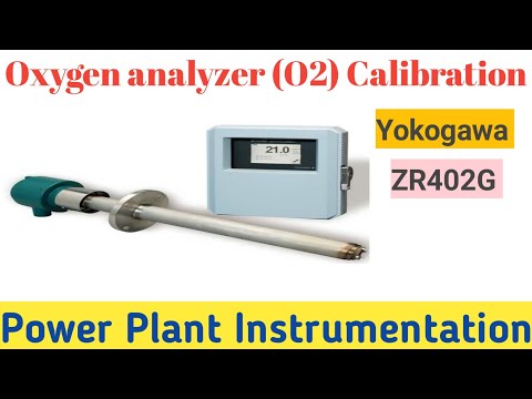 ||How to Oxygen (O2) analyzer calibration || zero & span || Yokogawa ZR402G