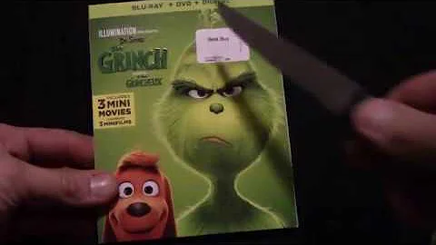 Dr.Seuss The Grinch On Blu Ray,DVD And Digital HD