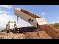 DAF XF 6x4 Semi Trucks Tipping Gravel