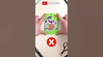 Try to Solve Impossible Paper Craft Puzzle with Crazy Doll by Squid Game #squidgame #puzzle #diy