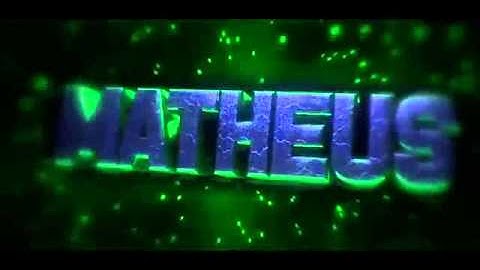 Intro para o canal matheus