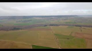 Vuelo entre los parques eólicos Carrasquillo y Chambón (Astudillo)