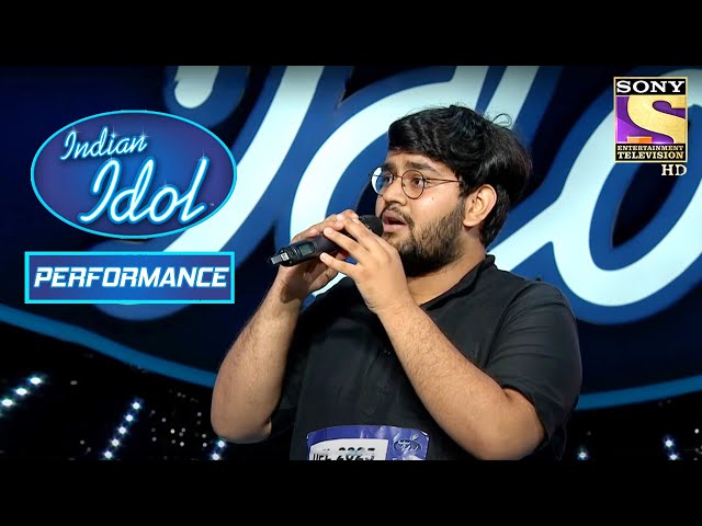 Dhruv ने दिया 'O Paalanhaare' पे एक Calming Performance | Indian Idol Season 12 class=