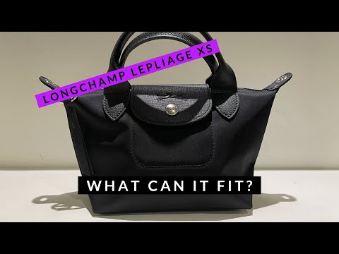 What Fits in the Longchamp Size XS LePliage