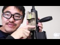 東京マルイ HK 416Cの外付けバッテリーボックスの横付けについてマック堺のサブチャンネル動画
