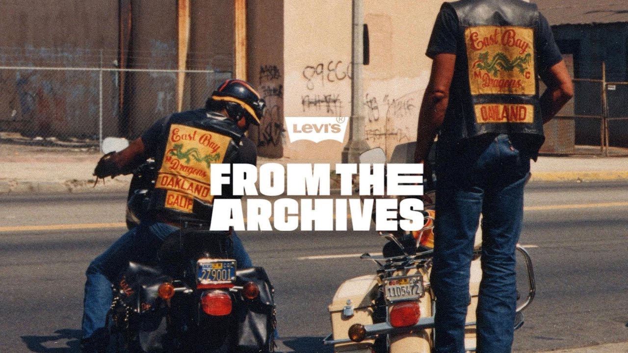From the Levi's® Archives: Levi's®, Biker Culture & the East Bay Dragons -  YouTube
