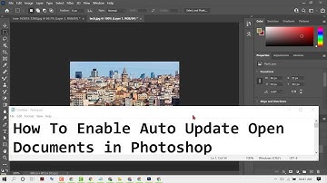 How To Enable Auto Update Open Documents in Photoshop