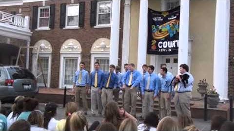 ATO serenades Pi Phi