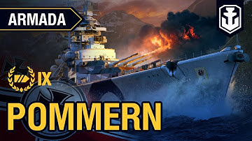 Armada: Pommern — German battleship  | World of Warships