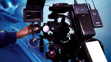 Camera Rig and ENG Shoulder Rig featuring (Canon XA10)