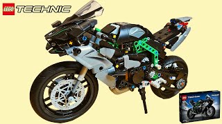 LEGO Technic Kawasaki Ninja H2R (42170) - Speed Build & Review!