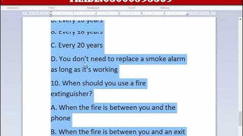 Rescue 1122 Physomateric Fire fighter EMT  DR/FR TEST complete paper mcqs with answers 2021 / 2022