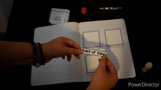 How To Make a Point of View Foldable for your Interactive Notebook