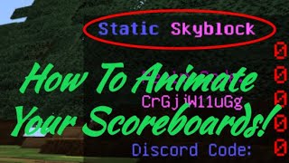 Minecraft Bedrock Edition Commands: How To Animate Your Scoreboards!