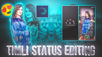 Parul Rathava Trending Timli Status Editing 2024 //Alight Motion Status Editing 2024 // CHETAN BARIA