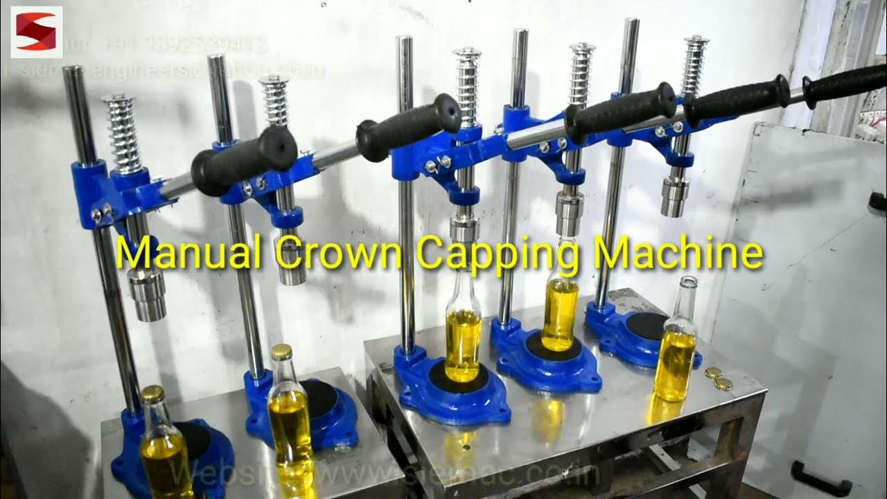 Manual Crown Capping Machine, Corking Machine, Crown Capping Machine