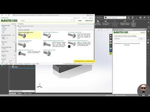 how to download solidworks part from mc master