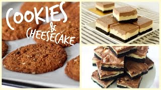 Pečeme s Míšou #3 - Nutella Cheesecake, ovesné sušenky