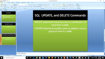 SQL SERVER TUTORIAL - ENGLISH (UPDATE,DELETE)