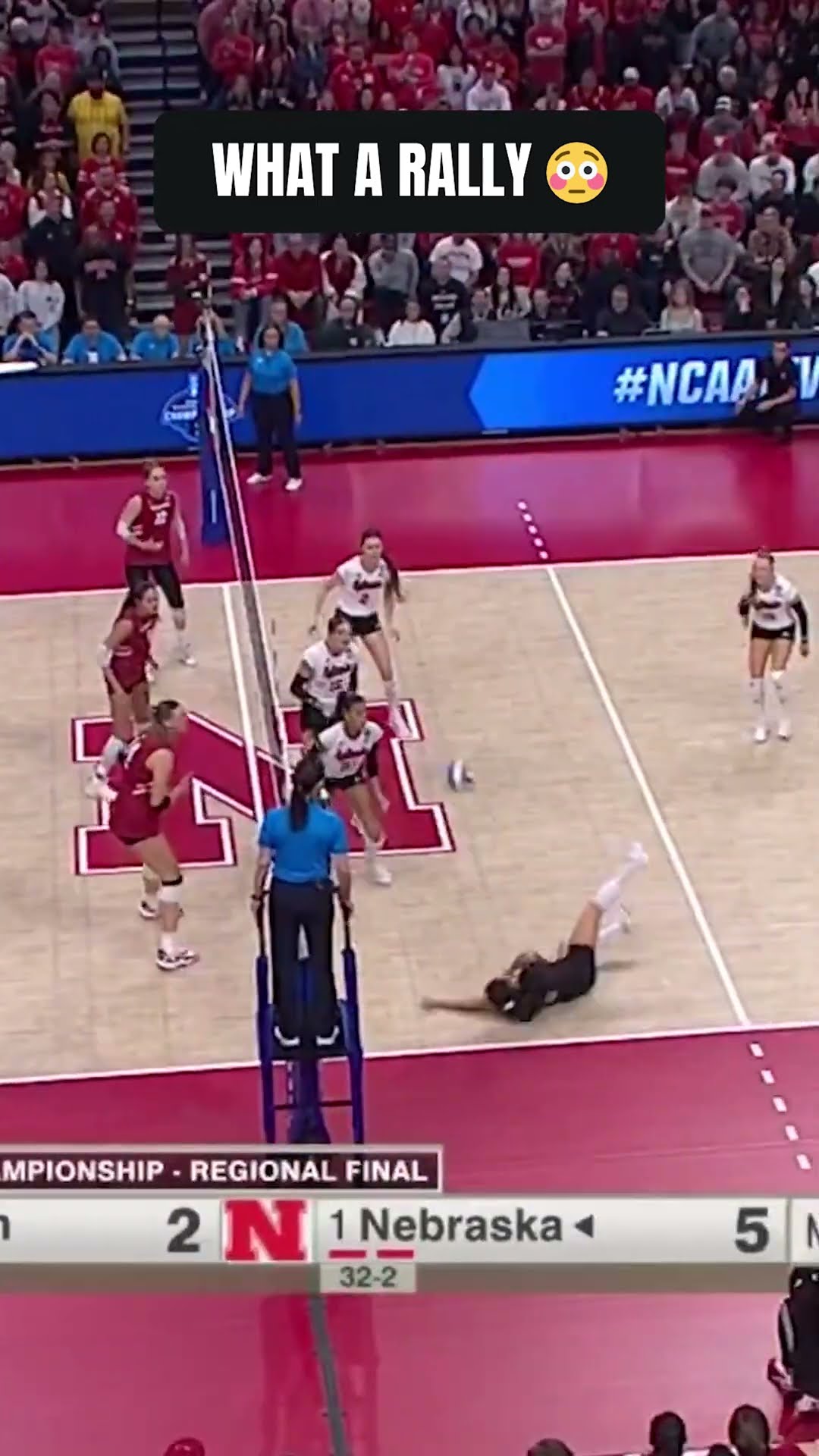 No. 1 Nebraska vs. No. 2 Wisconsin gets INTENSE ??