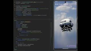 Android 3D Model Viewer - Compose Camera Animation- screenshot 4