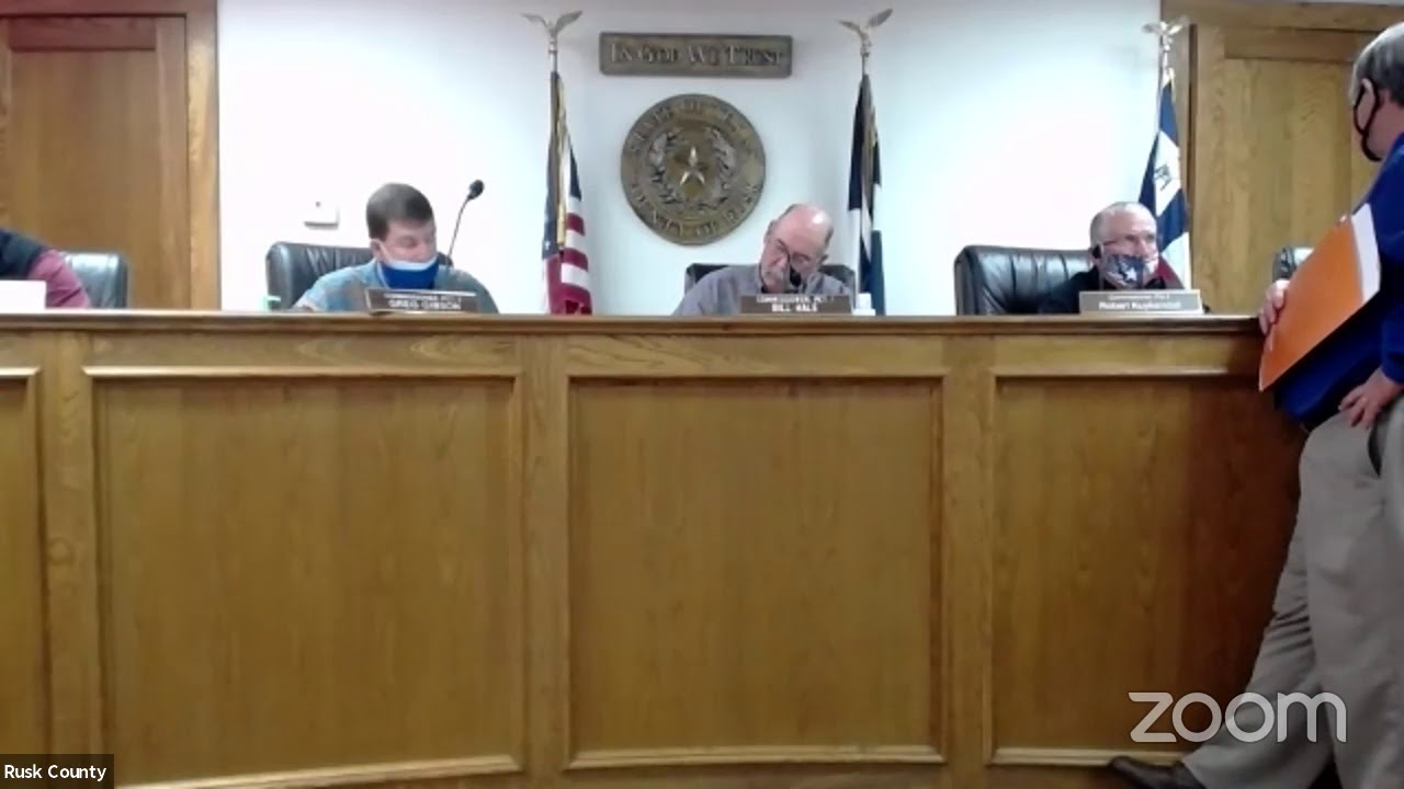Rusk County Commissioners Court - YouTube