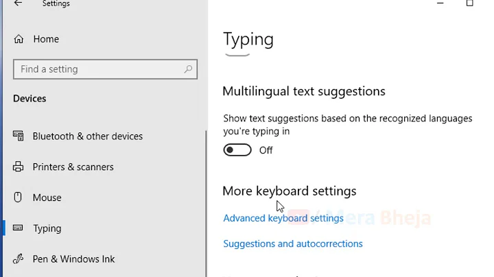 Fix Windows 10 keyboard language keeps changing on its own