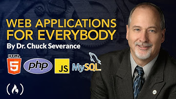 Web Applications for Everybody Course - Dr. Chuck Teaches HTML, PHP, SQL, CSS, JavaScript, and more!