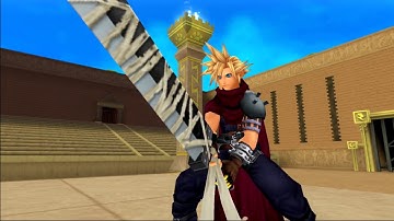 Kingdom Hearts HD 1.5 Remix - KH RE: CoM - Cloud 80 HP