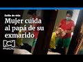 Mujer cuida a su exsuegro a pesar de que su esposo la abandonó