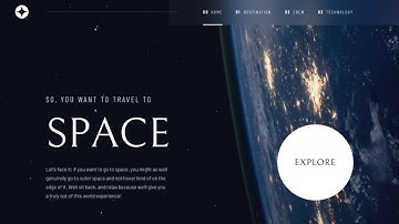 Space Tourism Multi Page Website - Frontend Mentor Challenge
