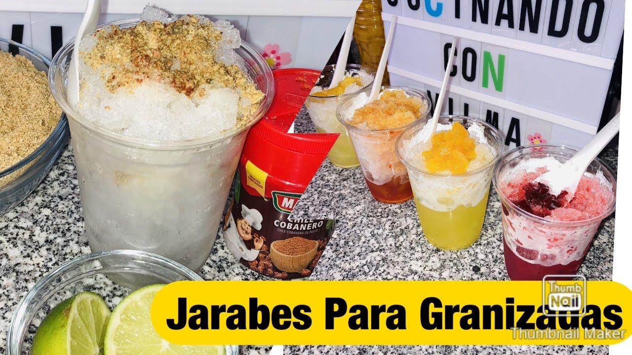 Jarabes Para Granizadas
